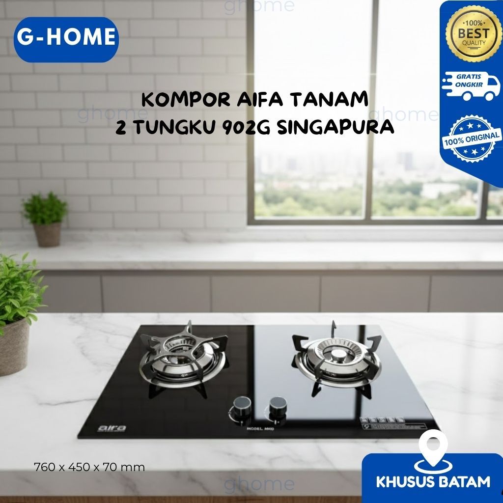 KOMPOR AIFA TANAM 2 TUNGKU 902G SINGAPURA