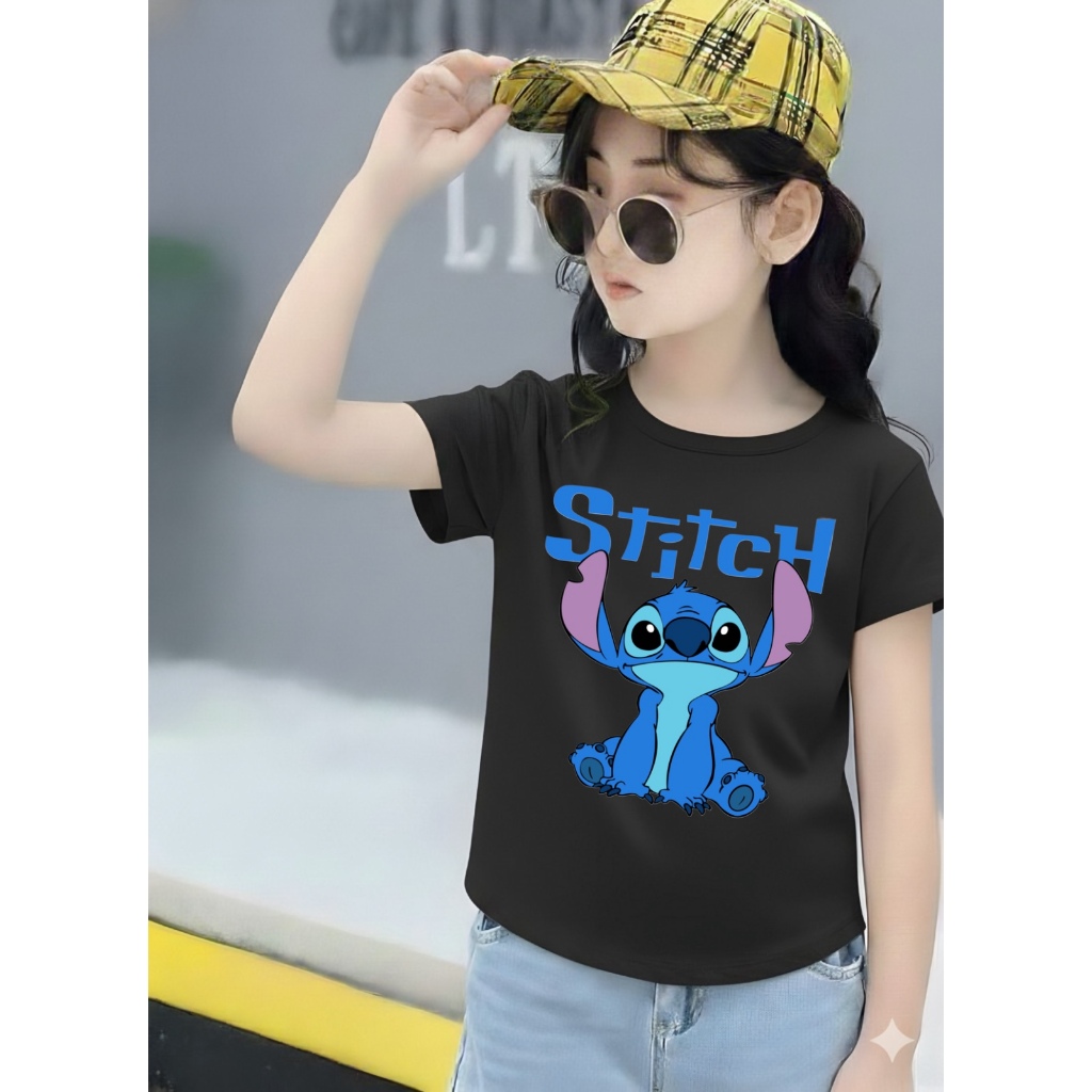 KAOS BOCAH kaos oval oversize anak perempuan spandek oval lilo