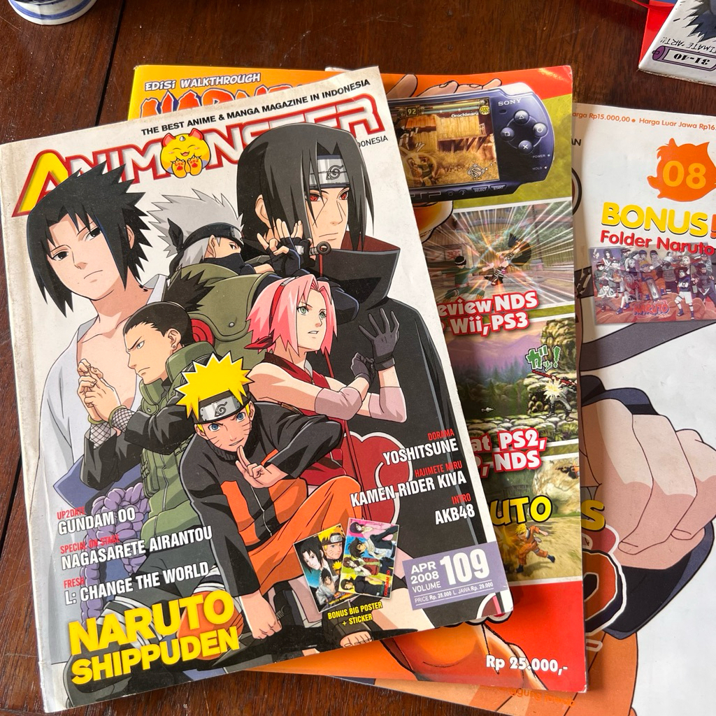 Majalah Game Game Master, Game 21, Next Gen, Naruto