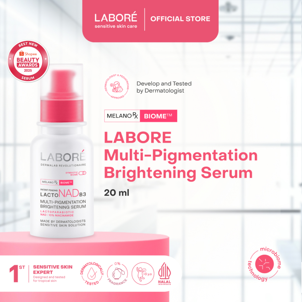 LABORÉ Multi-Pigmentation Brightening Serum - Dermalab Revolutionaire Serum Brightening Serum Pencer
