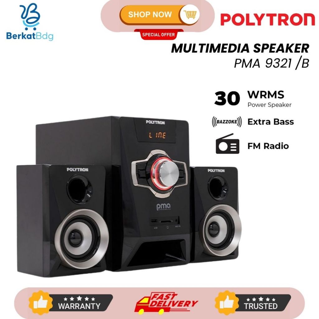 SPEAKER AKTIF POLYTRON PMA 9311//PMA 9321