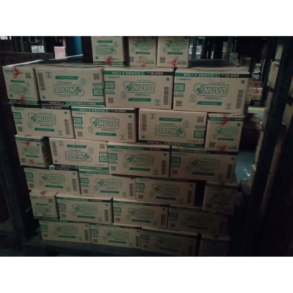 sabun nuvo 1 dus 72 pcs (72g)