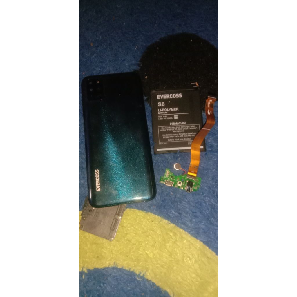 papan charger batrei backdoor evercoss tera s6