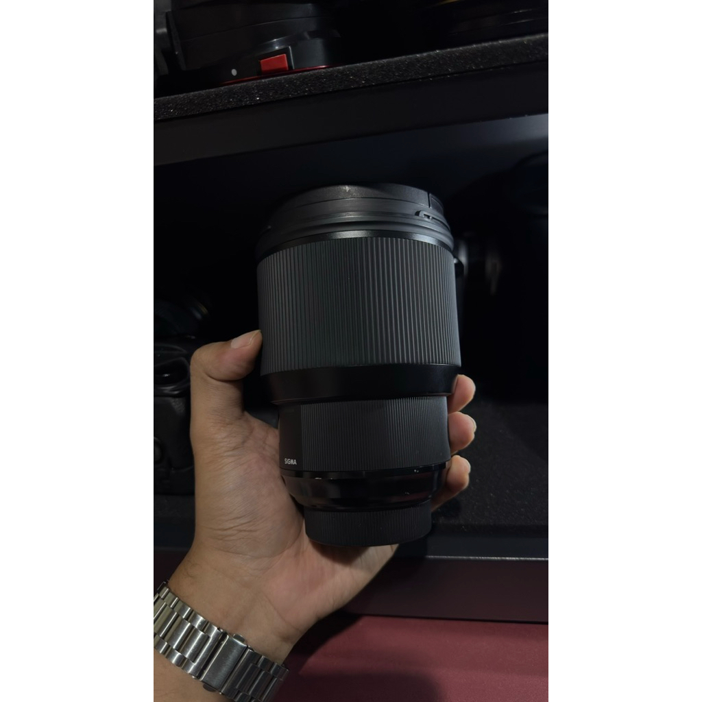 Sigma 85mm f1.4 for Nikon Like New full set