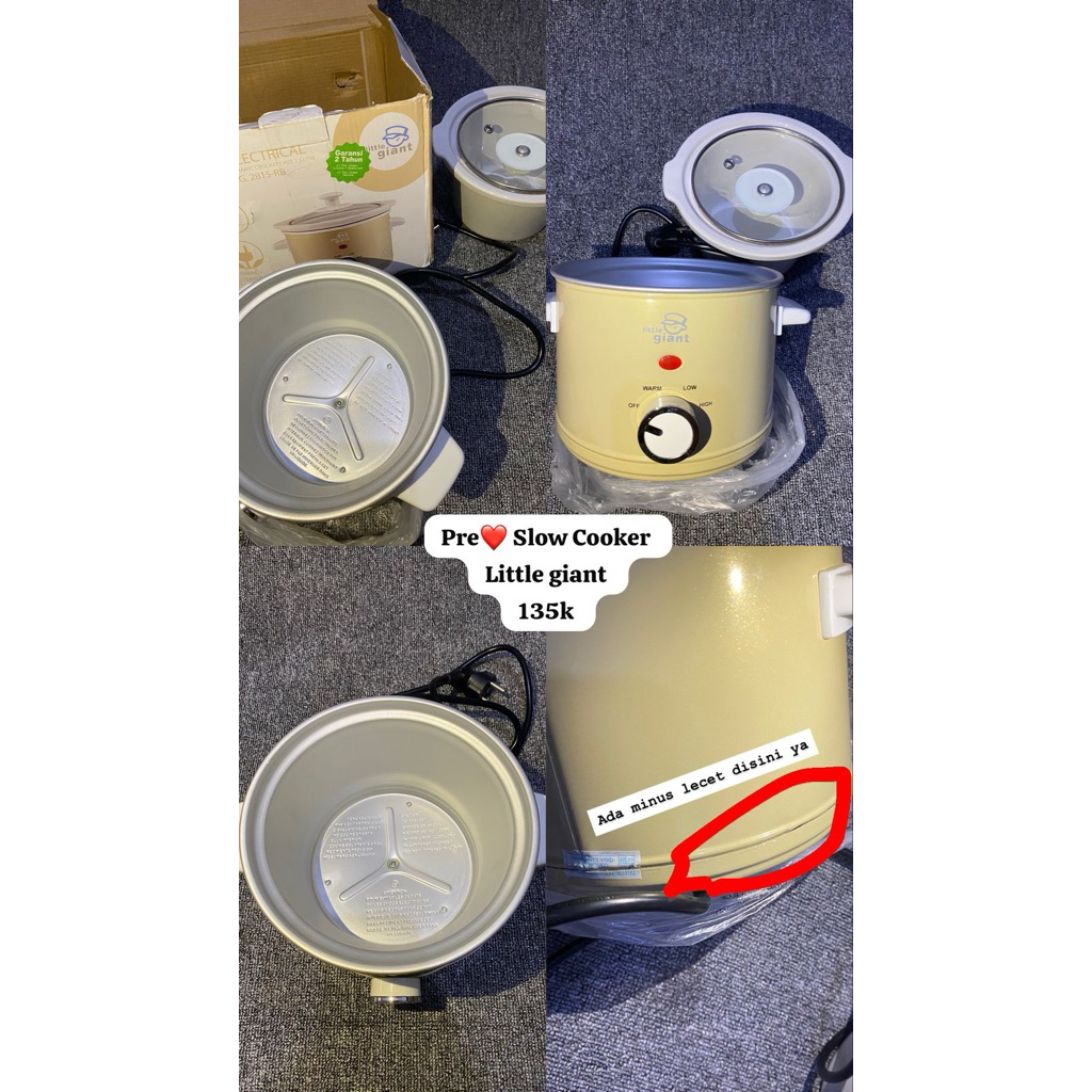 bekas pakai slow cooker