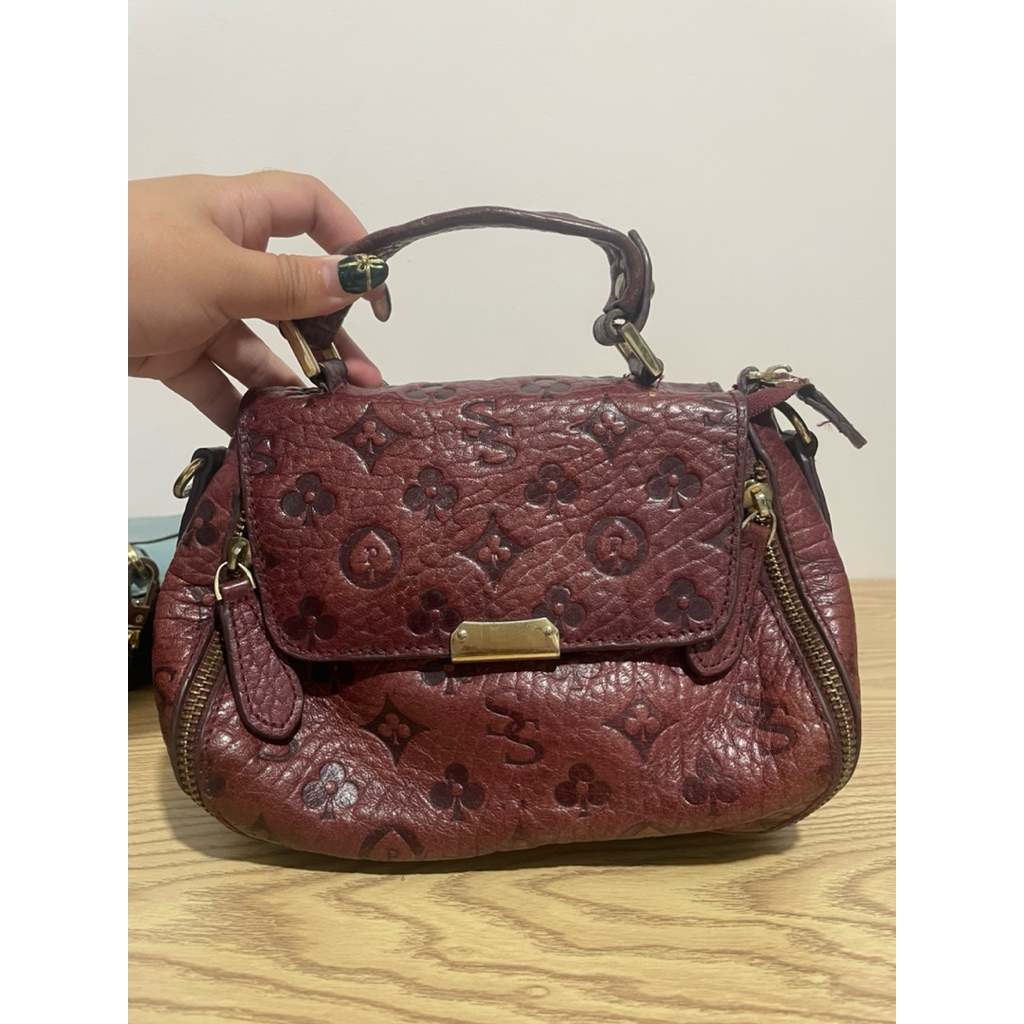 Preloved Tas Vintage Kulit Asli