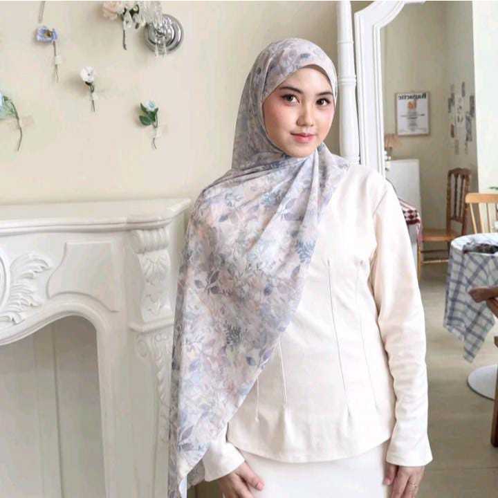 Pashmina Motif Malay Ceruty/ Pashmina Printed Premium/ Printed Pashmina