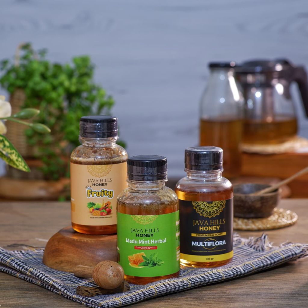 Java Hills Honey Madu Mini Parcel Aneka Varian 160 gram