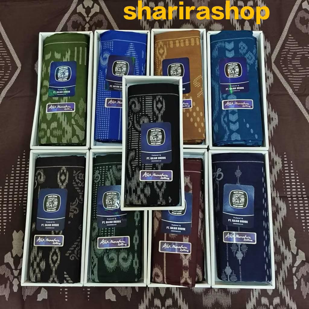 SARUNG GAJAH DUDUK NUSANTARA KEMBANG, SARUNG GAJAH DUDUDK GROSIR, SARUNG GAJAH DUDUS 1 DOS ISI 10 PC