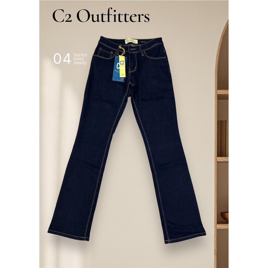 C2 OUTFITTERS SORONG Blue Jeans BC029 Bootcut