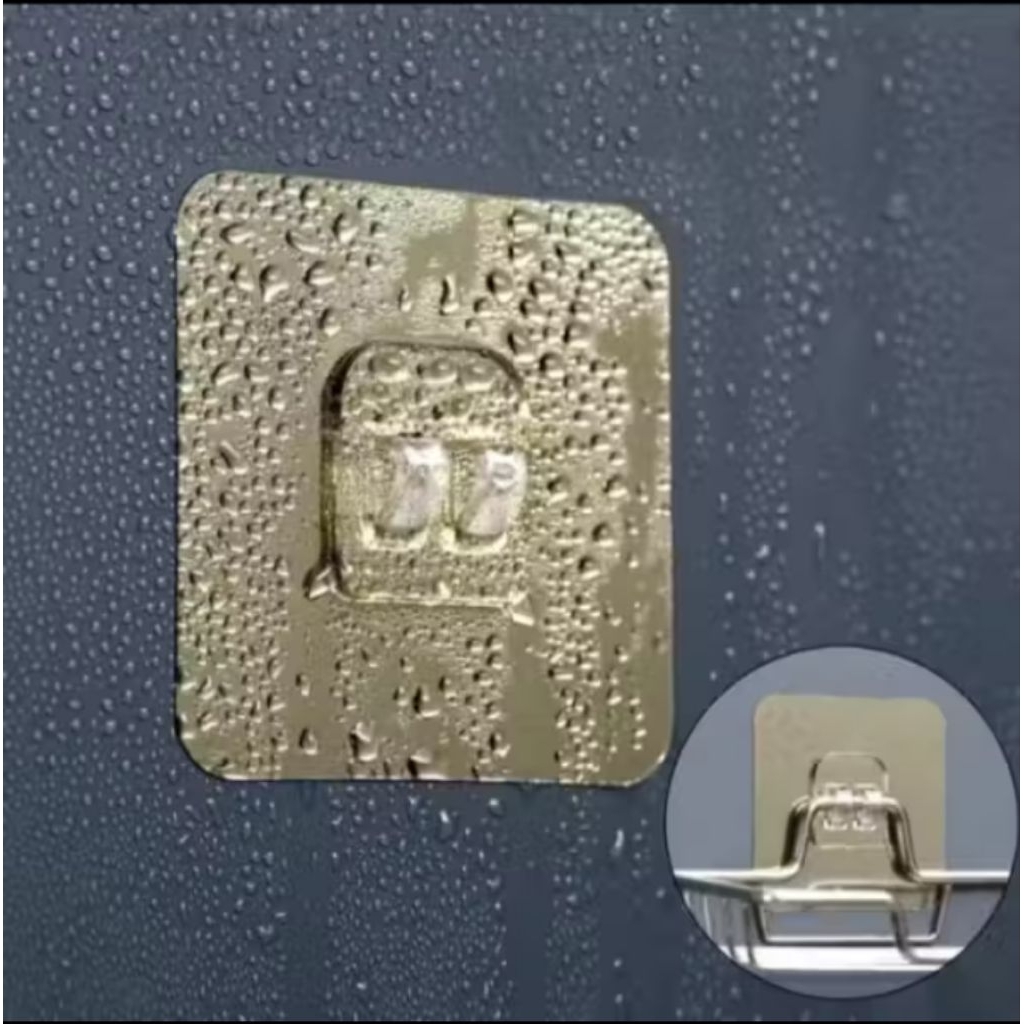 Hook tempel/perekat dinding/perekat kuat/tahan air