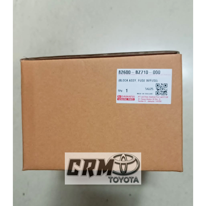 Box Sekring BCM Kode U Great New Xenia grand Avanza Veloz 2015 2016 2017 2018 2019 82600-BZ110 82600