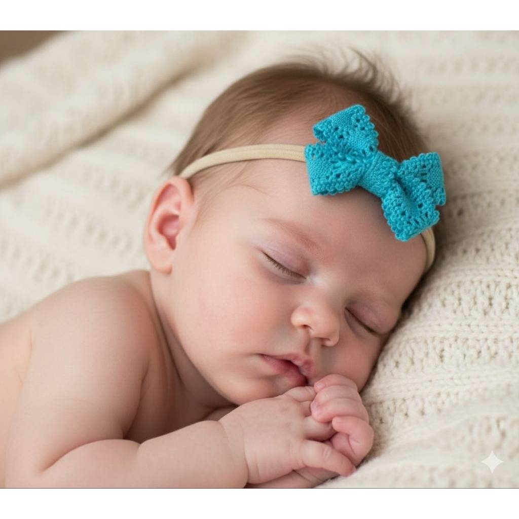 bandana bayi vintage || bandana bayi lucu || bandana bayi nylon usa || baby headband