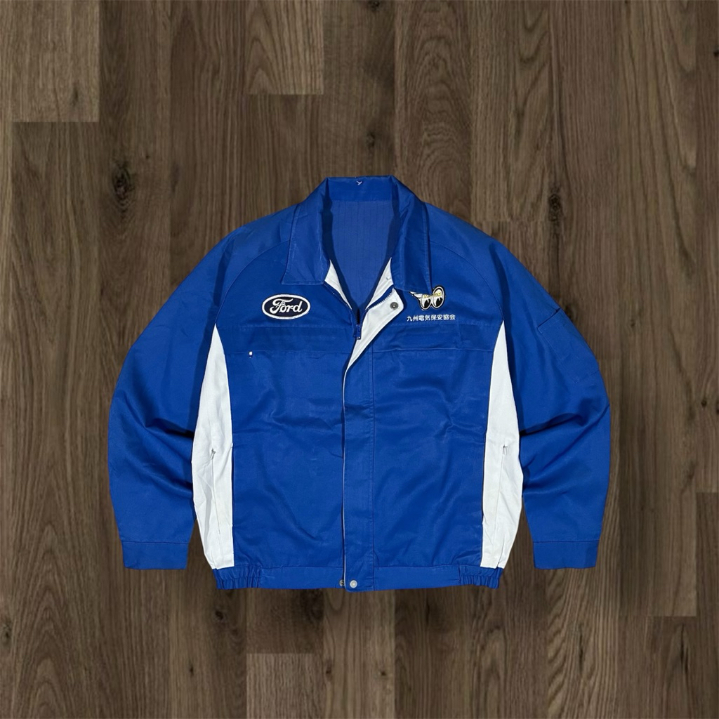 WORK JACKET KYUSHU JAPAN CUSTOM PATCH