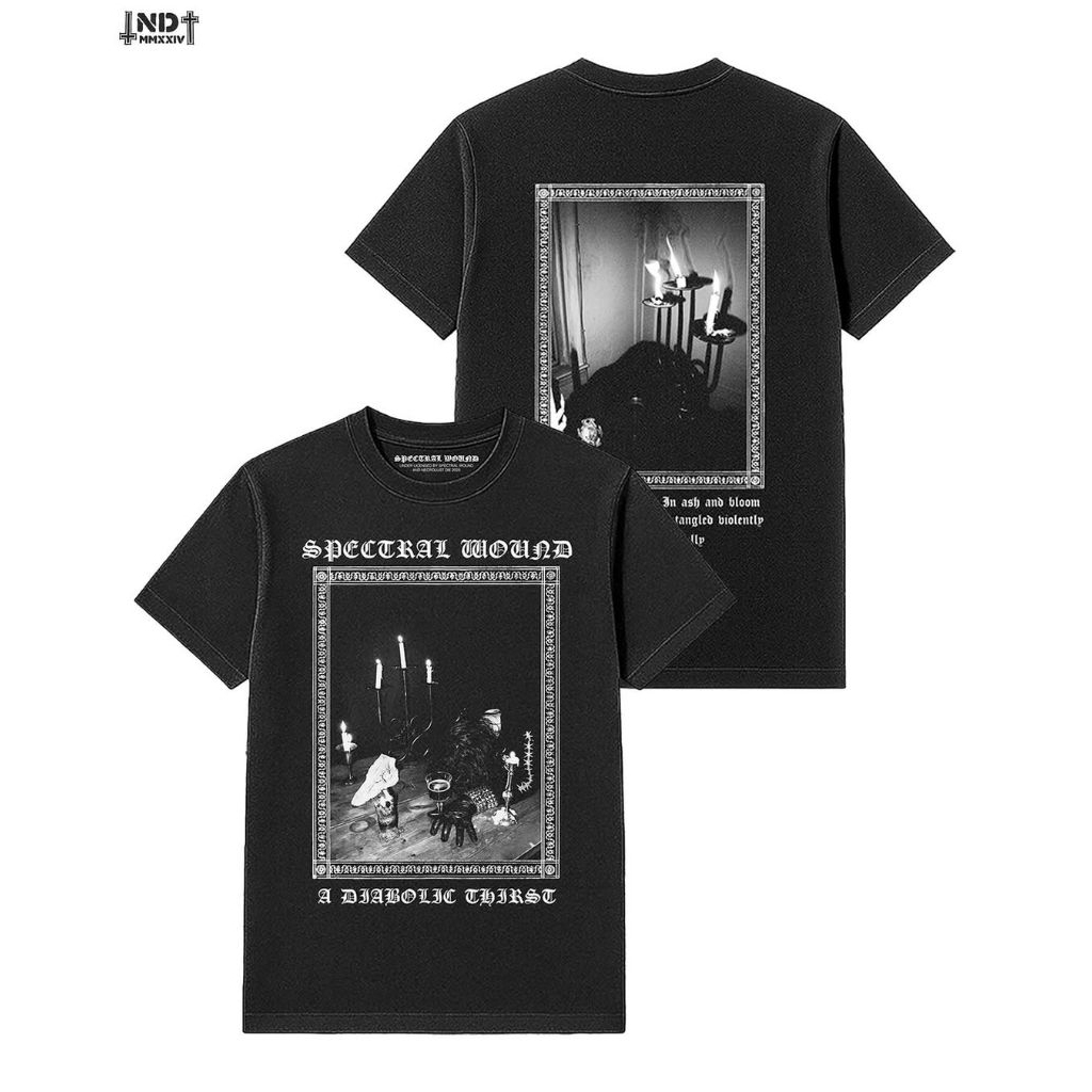 Tshirt Band Spectral Wound - A Diabolic Thrist