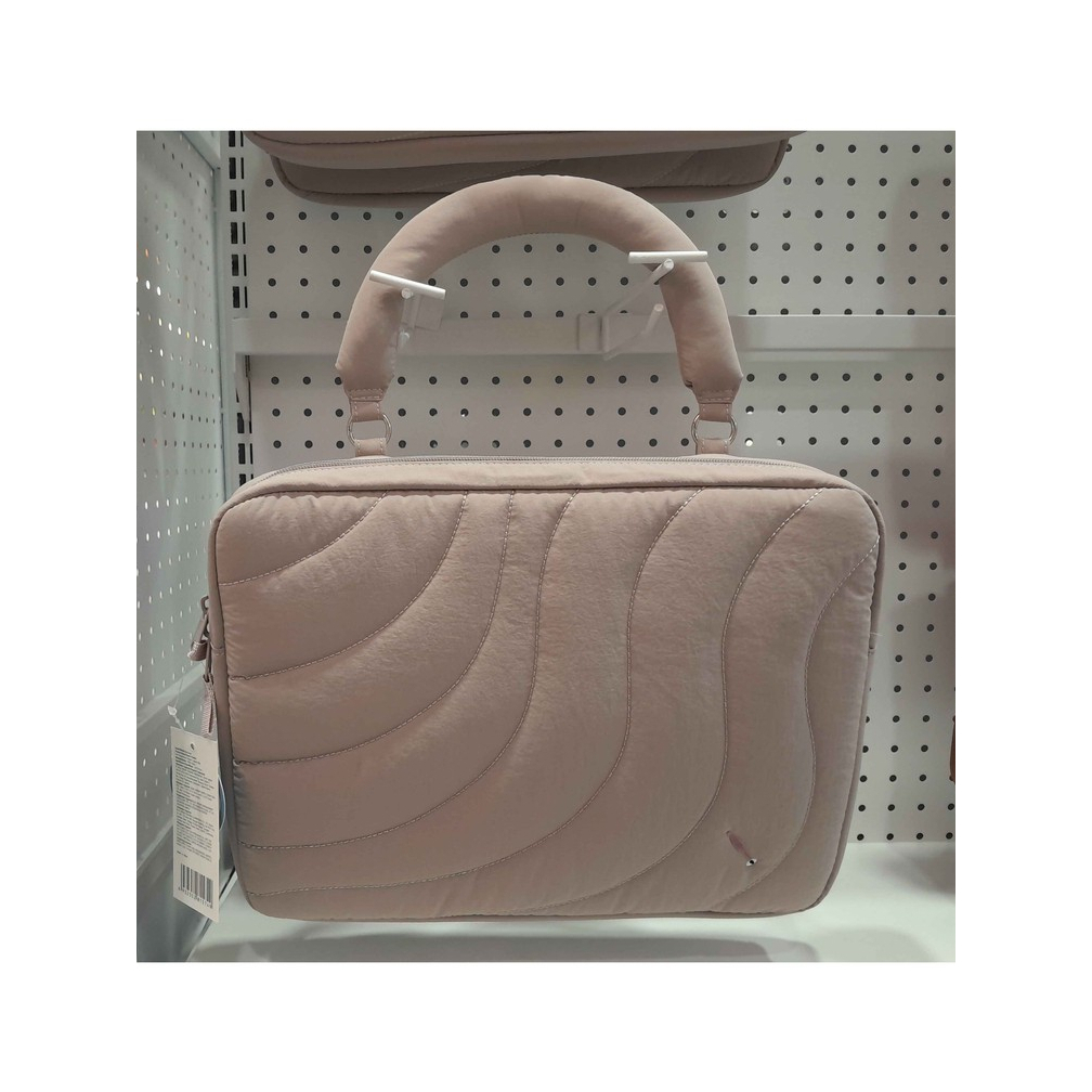 Tas Laptop Soft Pink / Hitam Qyounger