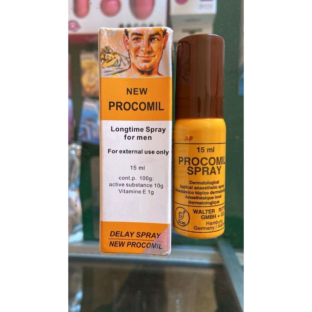 Original 100% Procomil/Procoomill Spray Asli Germany Ori Oles 45 ml No Cream asli