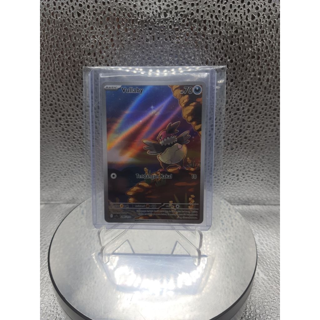 Kartu Pokemon - 2025 Pokemon Hitam & Putih #285 Vullaby AR