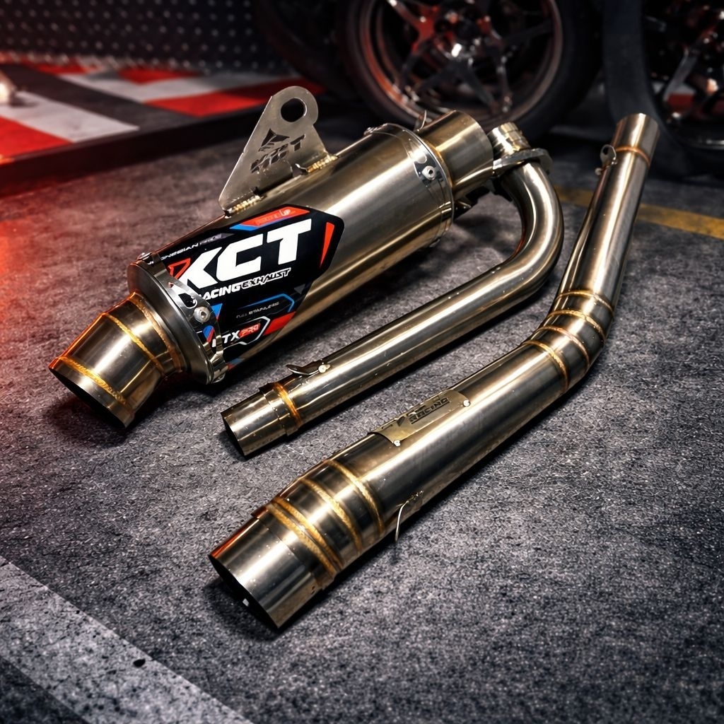 KNALPOT ALL BEBEK JUPITER KHARISMA BLADE ORIGINAL KCT