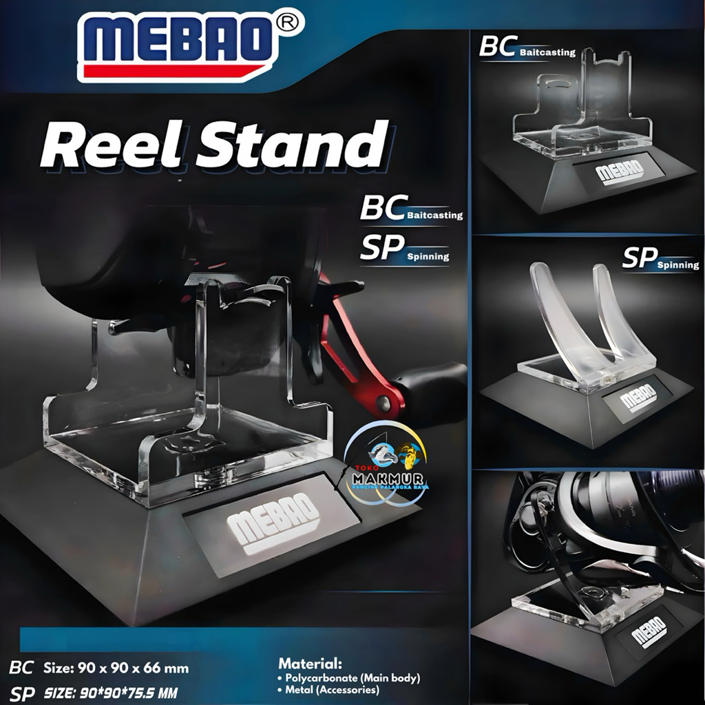 Display Stand Reel BC & Spinning  Produk MEBAO