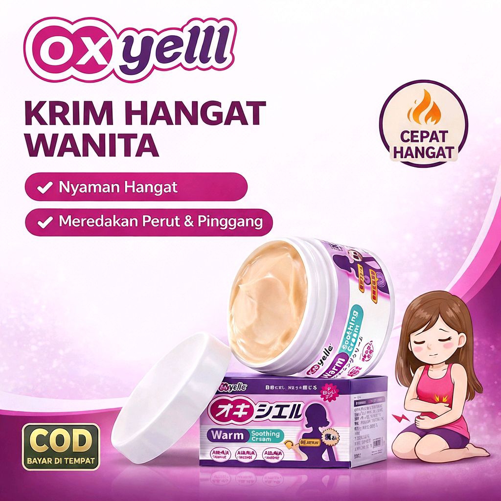Oxyelle Gel Hangat Perut Releks Nyeri Haid Hangat Perut Rileks - Aktivitas Lancar