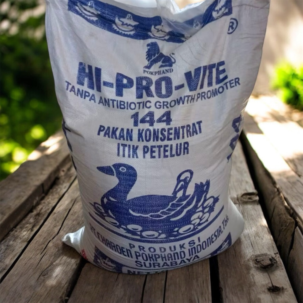 PAKAN KONSENTRAT BEBEK ITIK PETELUR CP144 ORIGINAL 1Kg