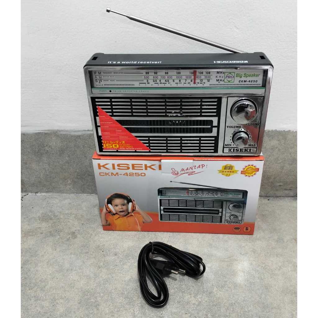 Radio Kiseki CKM-4250 original 100% II Radio Speaker Kiseki CKM-4250 Original 100%