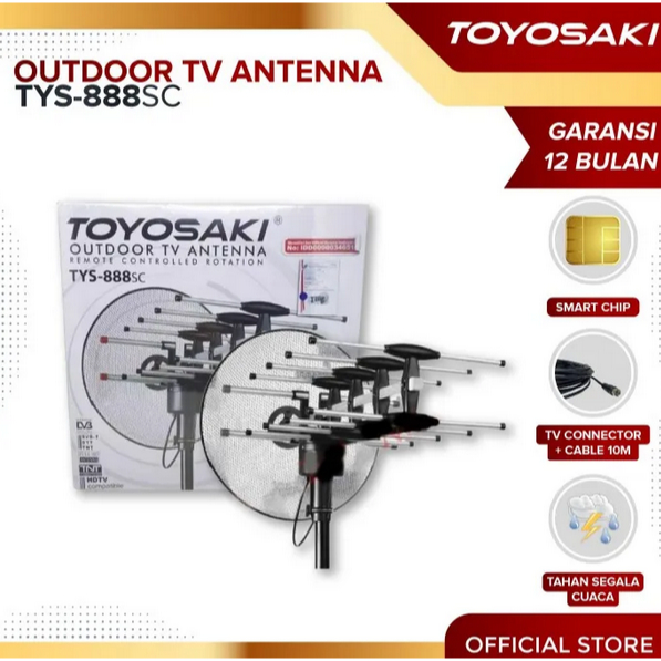 Toyosaki Antena TV Digital OUTDOOR TYS 888 SC