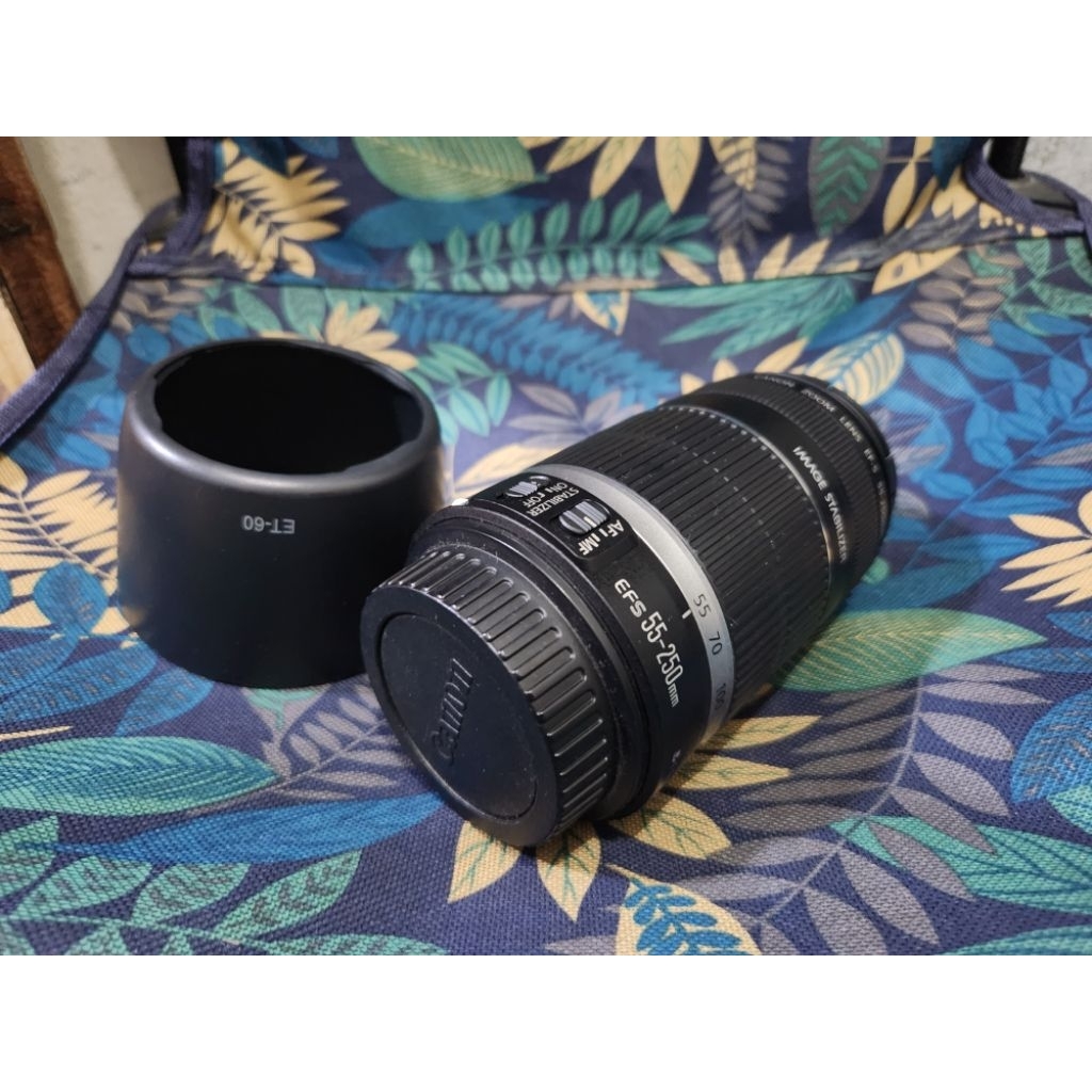 Lensa Tele 55-250mm Canon