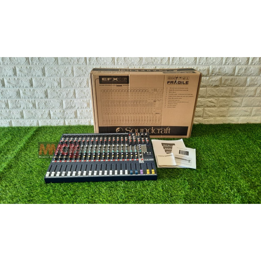 MIXER SOUNDCRAFT EFX16 16 CHANEL