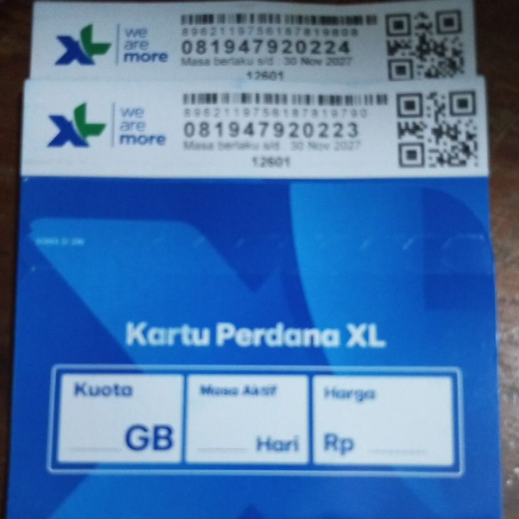Perdana XL kuota 3GB 30 Hari