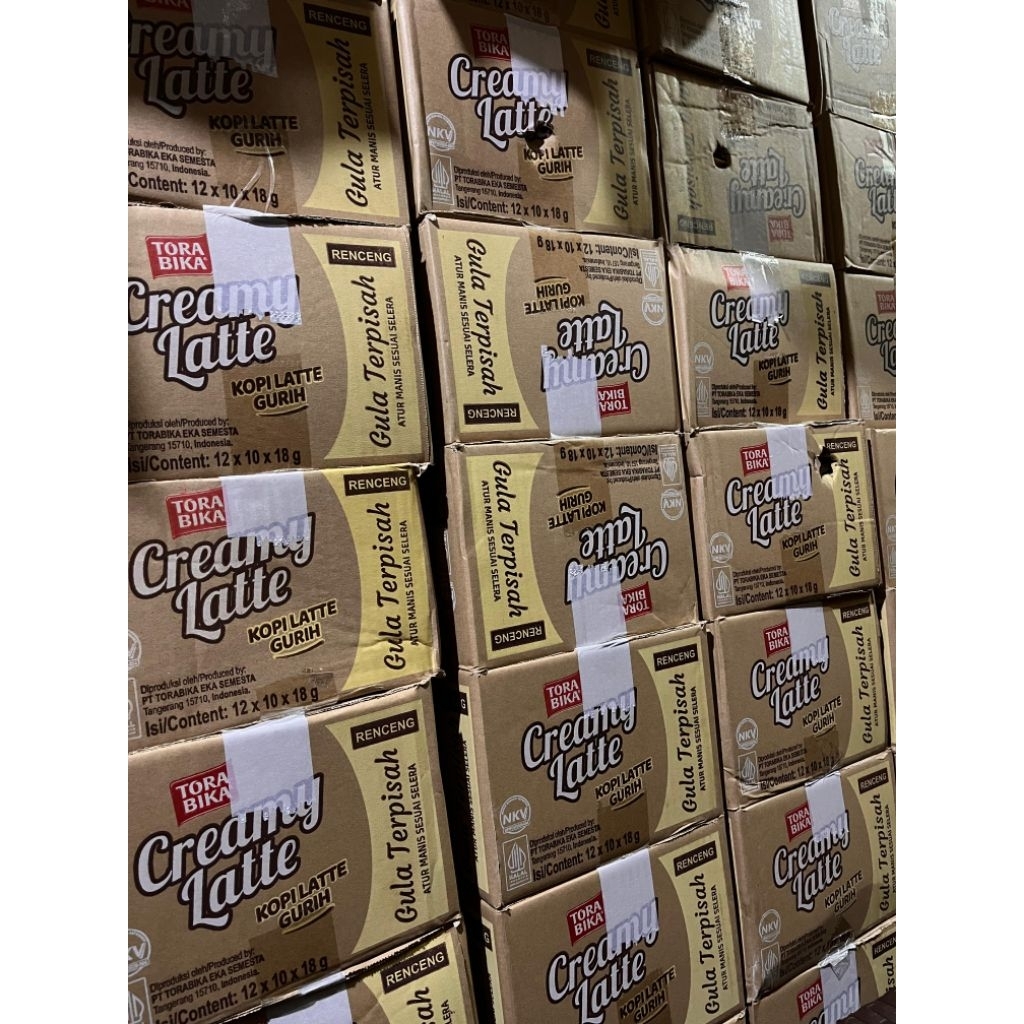 Torabika Creamy Latte DUS ( 120 Sachet )