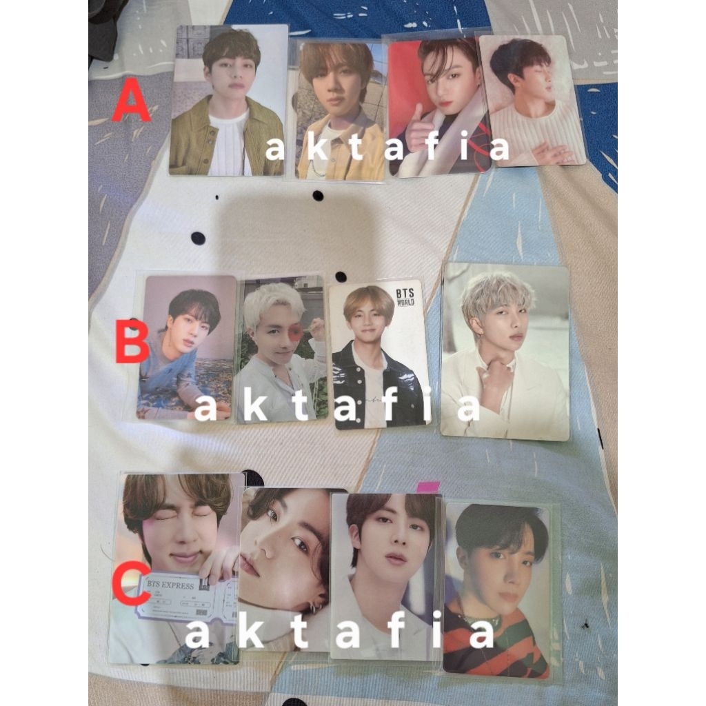 PC photocard album bts love yourself answer tear dicon jungkook taehyung seokjin yoongi jimin namjoo