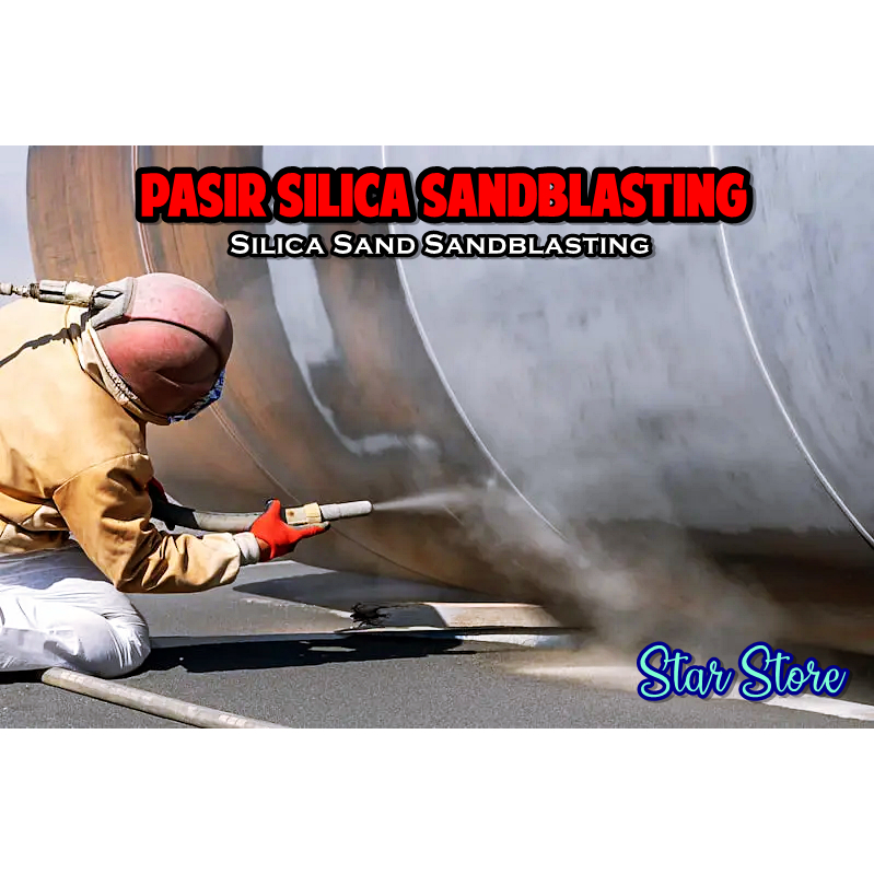 Supplier Pasir Silica Sandblasting / Pasir Silika Khusus Sandblasting / Premium Silica Sand Sandblas