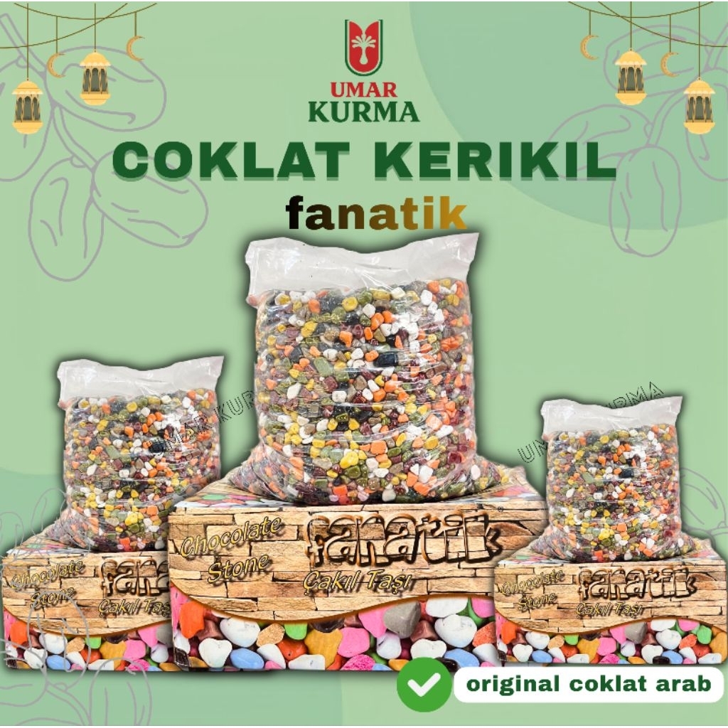 UMAR KURMA – COKELAT KERIKIL FANATIK | 5KG