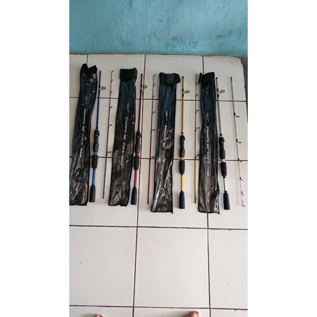 Joran Next Dynamite Solid Carbon - Sambung Dua