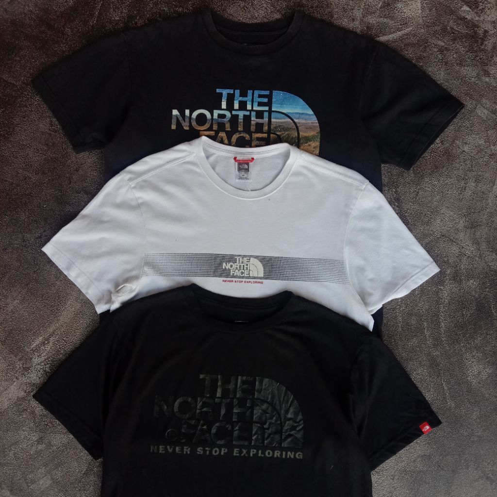 Link co T-shirt TNF 3 pcs, borongan kaos tnf