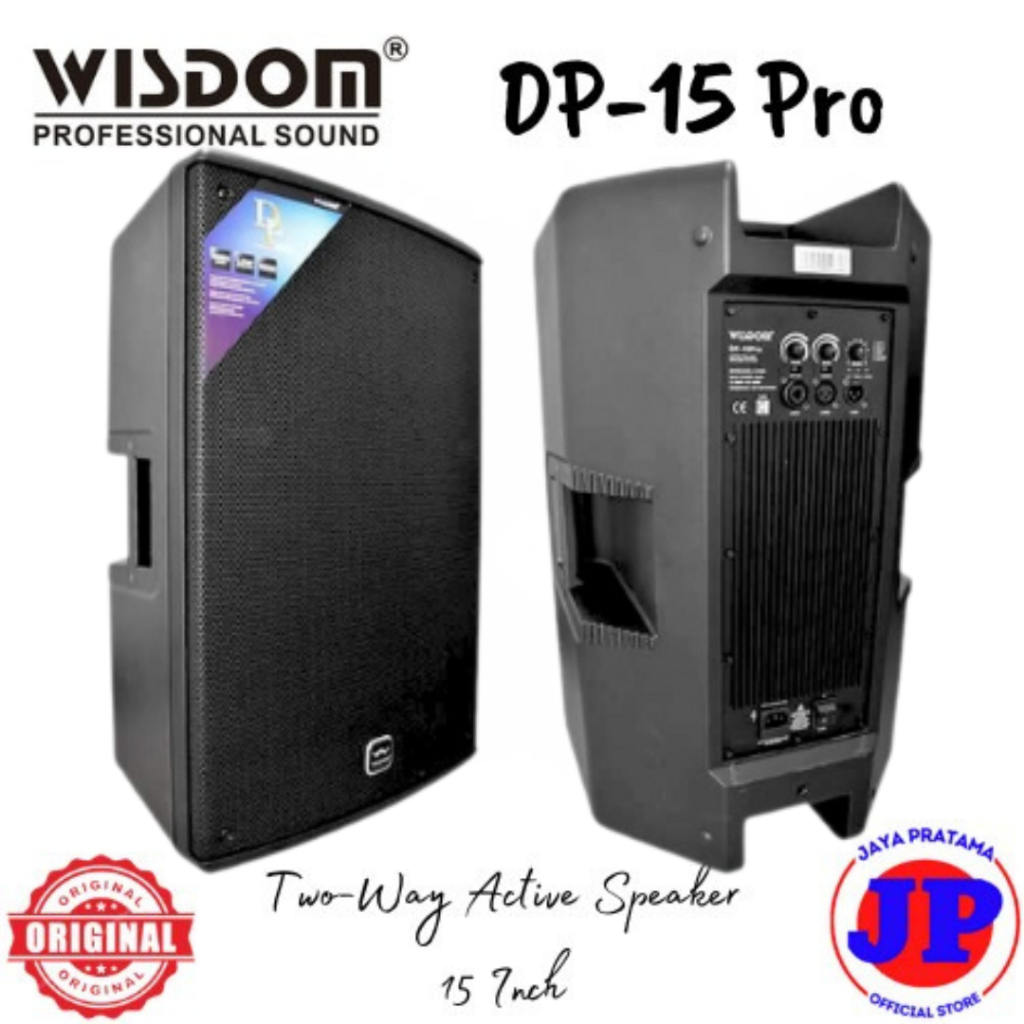 Wisdom DP15PRO Speaker Aktif 15 Inch Original DP-15 PRO