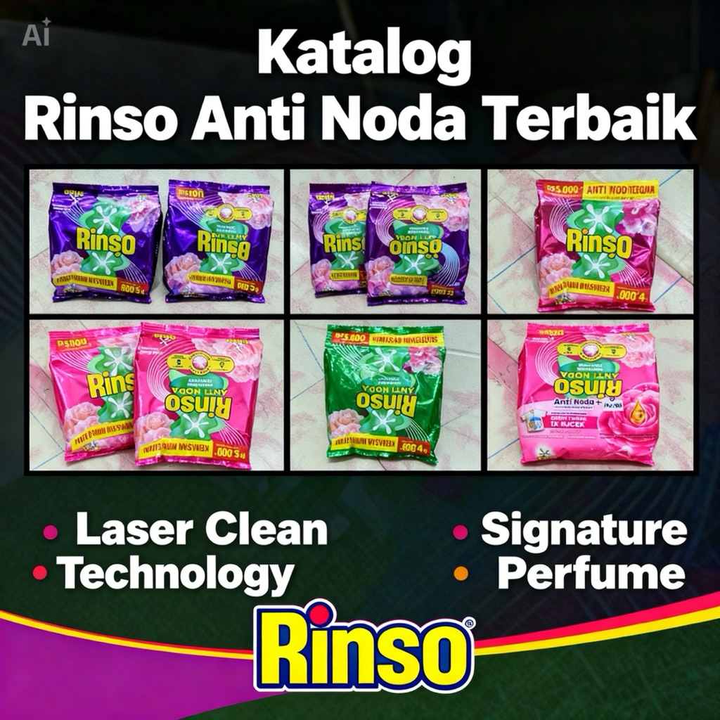 RINSO BUBUK kemasan 5000-an