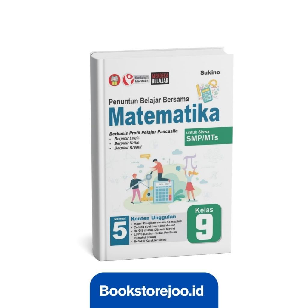 Penuntun Belajar Bersama Matematika Untuk SMP/MTS Kelas 9 - Sukino