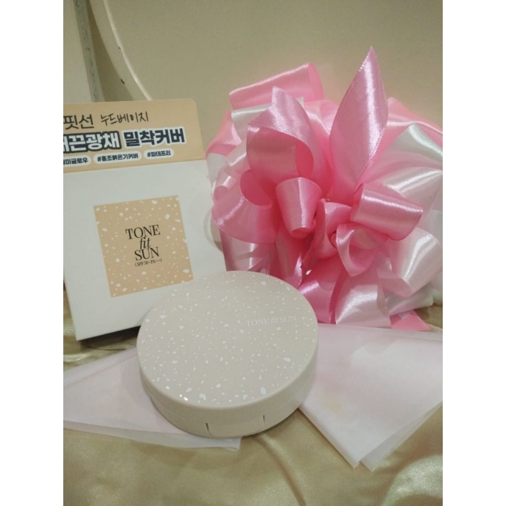 Jutanhak Tone fit Sun Vegan Dewy Cover Cushion