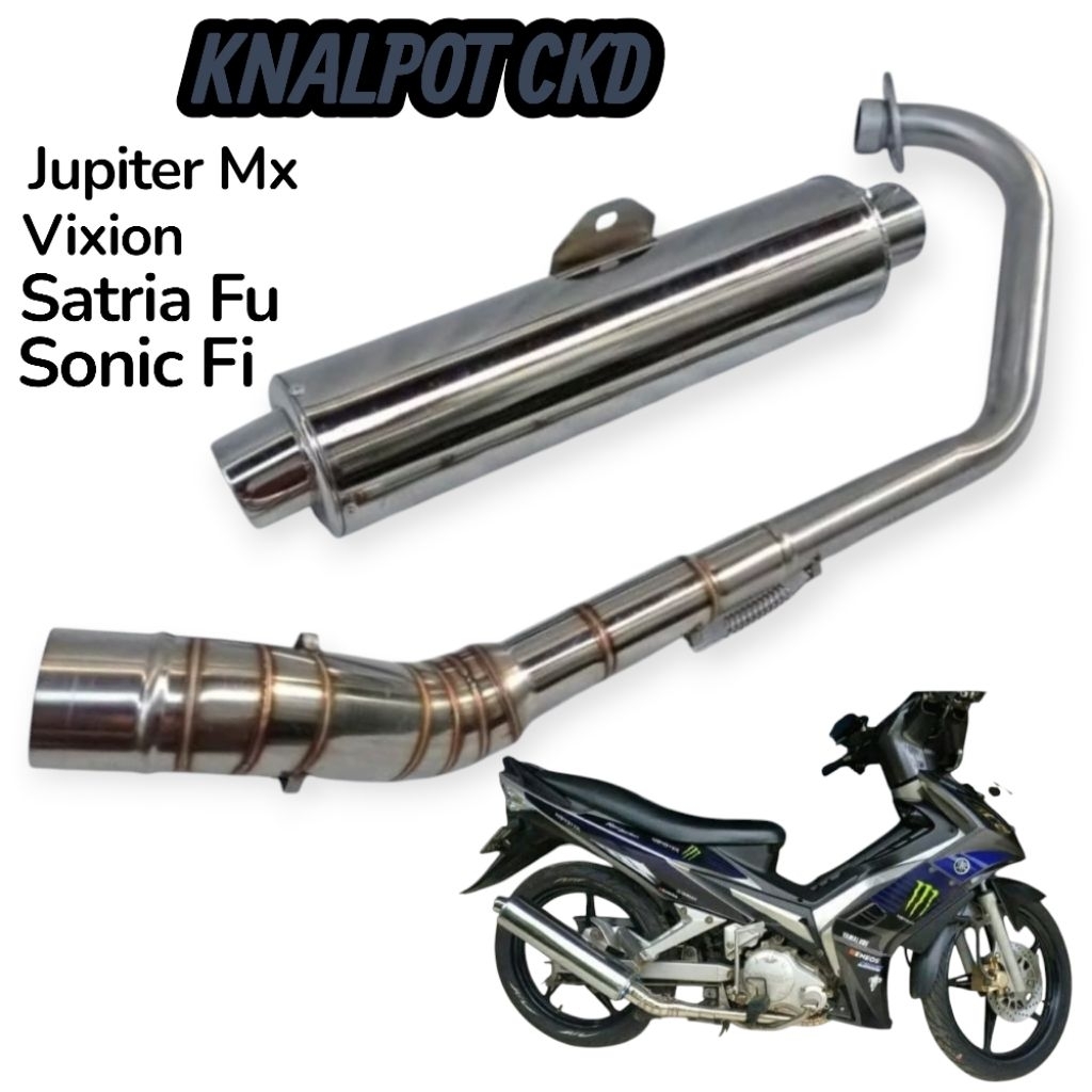 KNALPOT CKD STANDAR JUPITER MX NEW JUPITER MX OLD KNALPOT RACING CKD JUPITER MX OLD MX NEW KNALPOT R