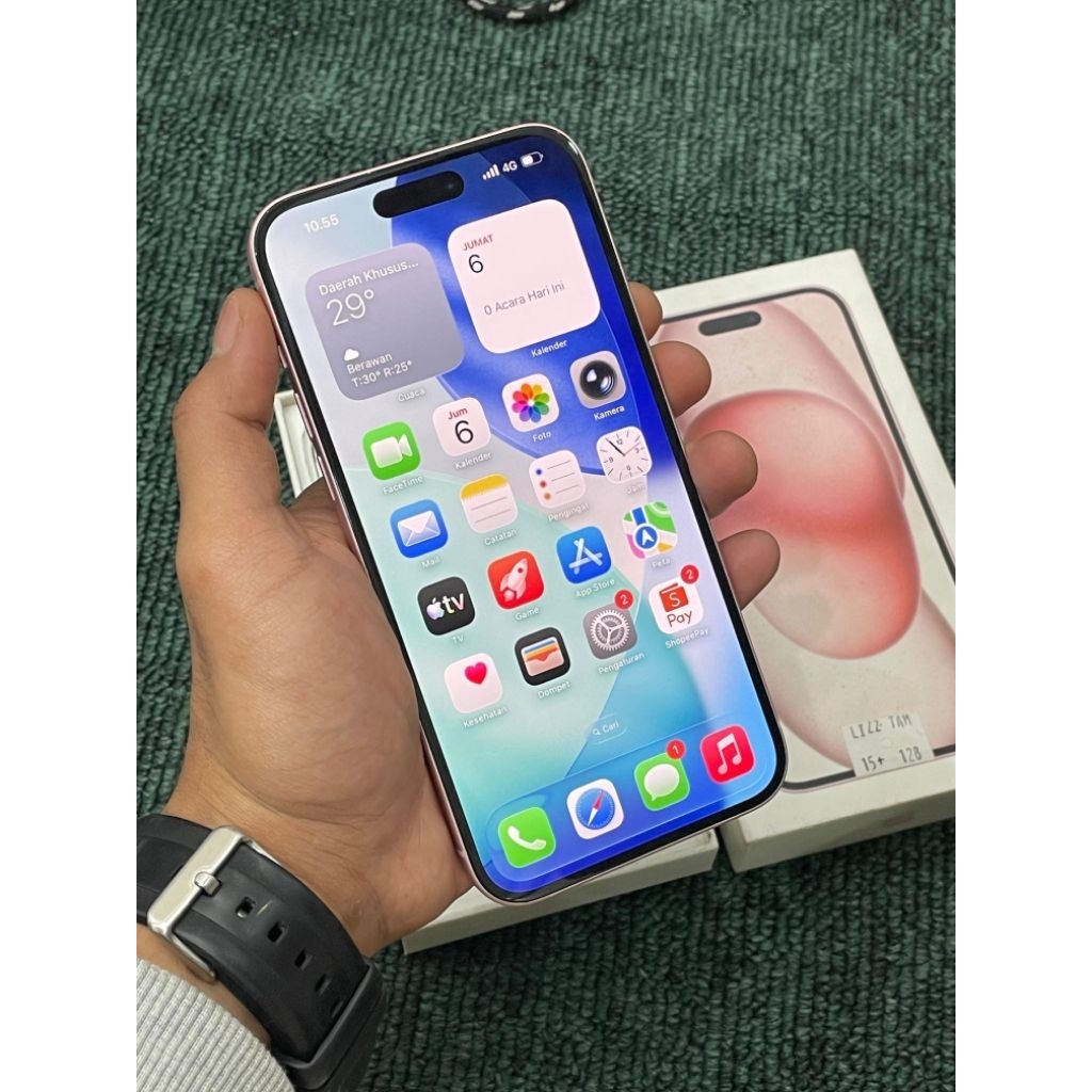 iphone 15 plus 128 ibox