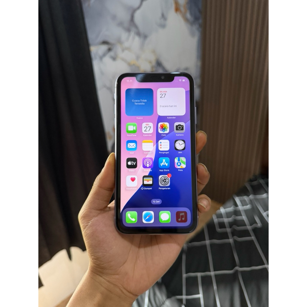 iphone 11 inter alloprator 128gb bh 80% fullset