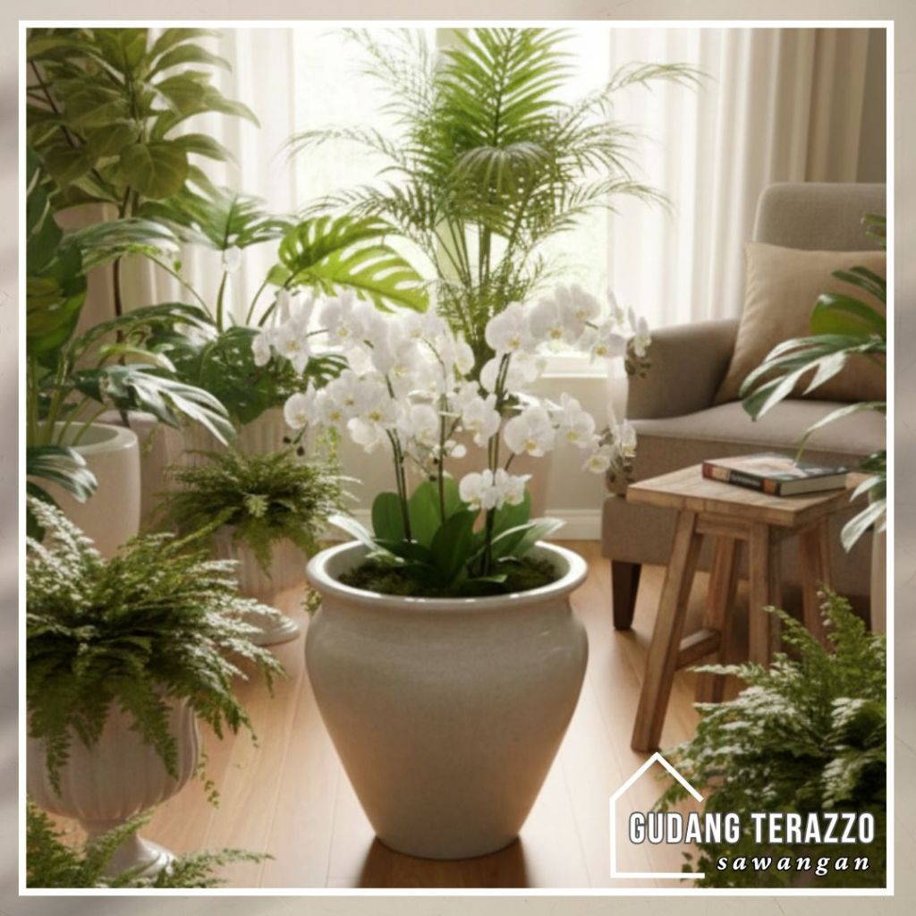 Pot Teraso/ Pot Tanaman Model Estetik