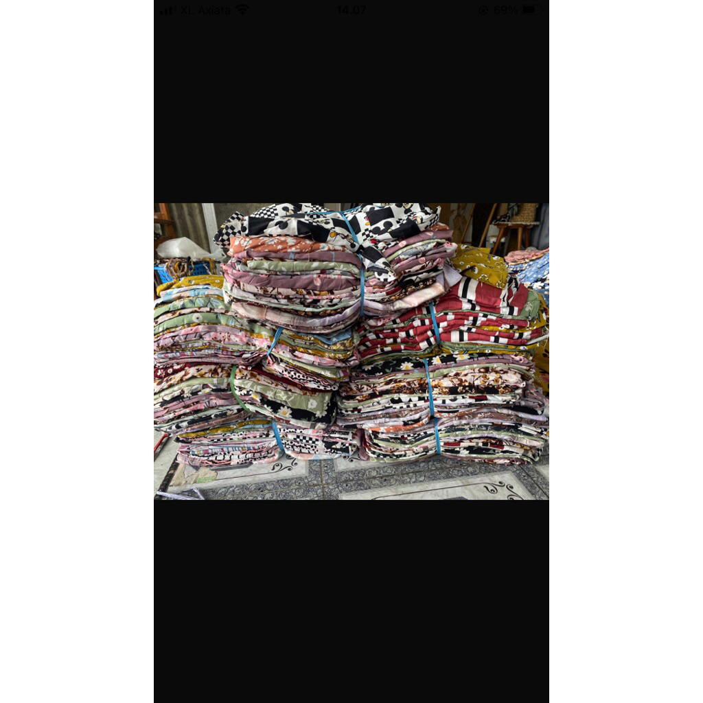 12PCS DASTER | PAKET USAHA DASTER SAMBUNG FULL OBRAS | RAYON ADEM NYAMAN UNTUK HARIAN