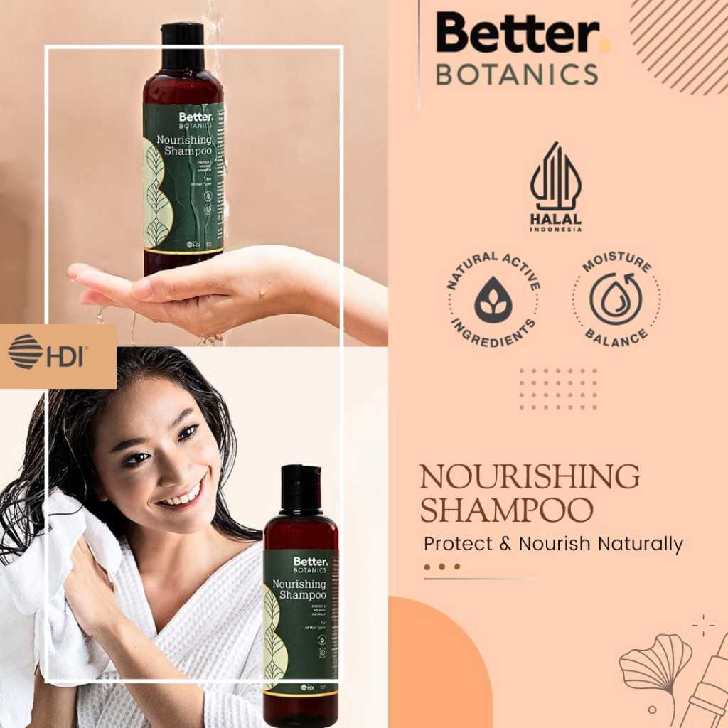 HDI Nourishing Shampoo • Better Botanics ( Original HDI Origins™ )