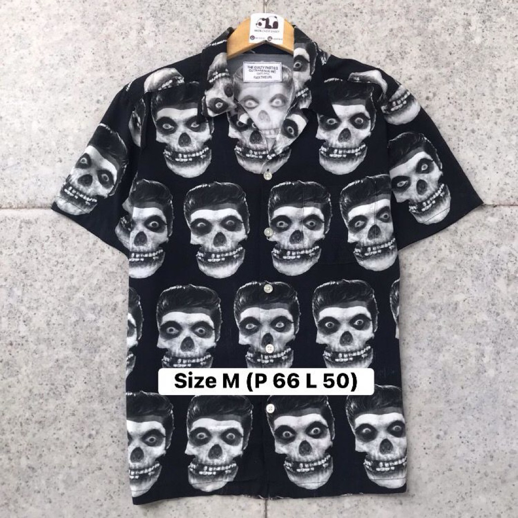 Kemeja Open Collar The Guilty Parties Wacko Maria Japan