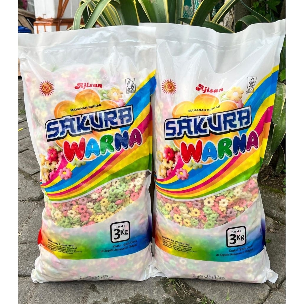 Ajisan sakura Riri Snack