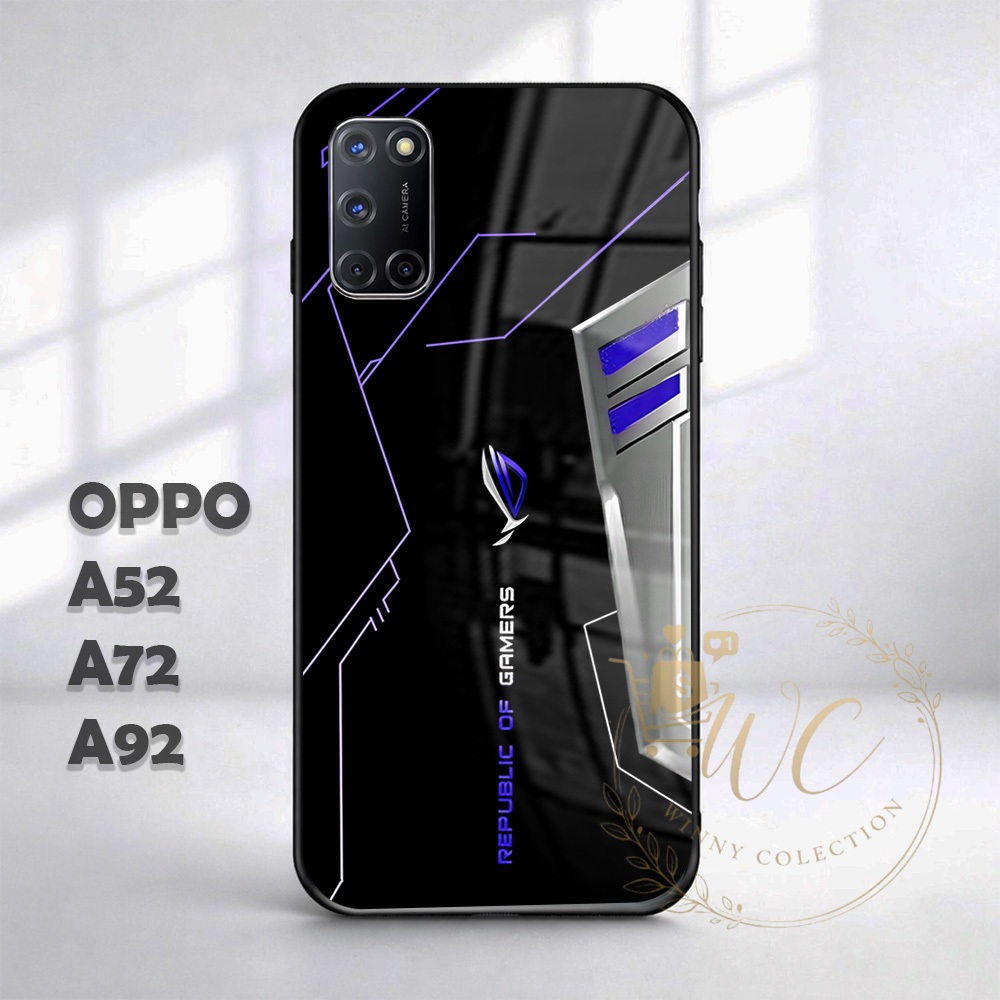 [W48] Softcase OPPO A52 A72 A92 | Casing Keren Lucu Oppo a52 a72 a92 | Kesing Rog